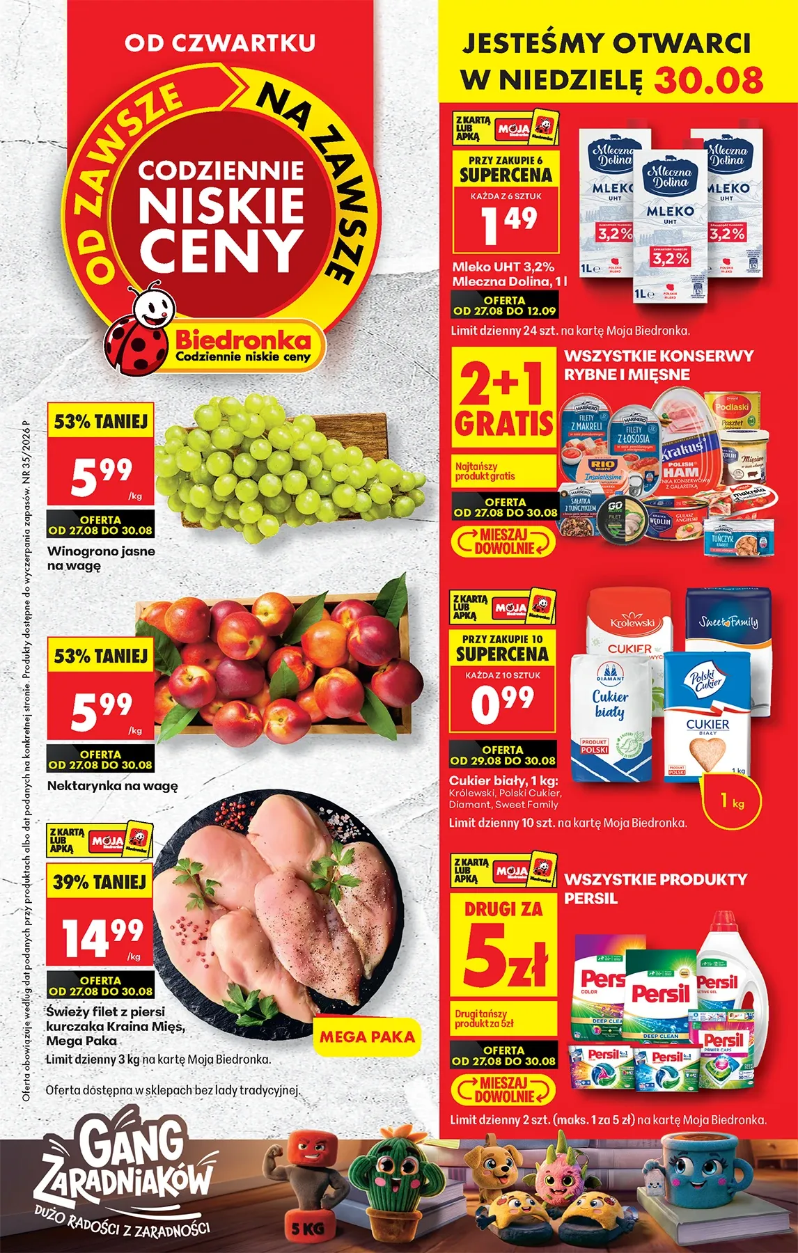Gazetka promocyjna Biedronka str. 1