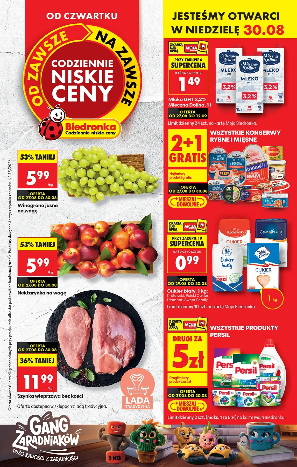 Gazetka promocyjna Biedronka str. 1