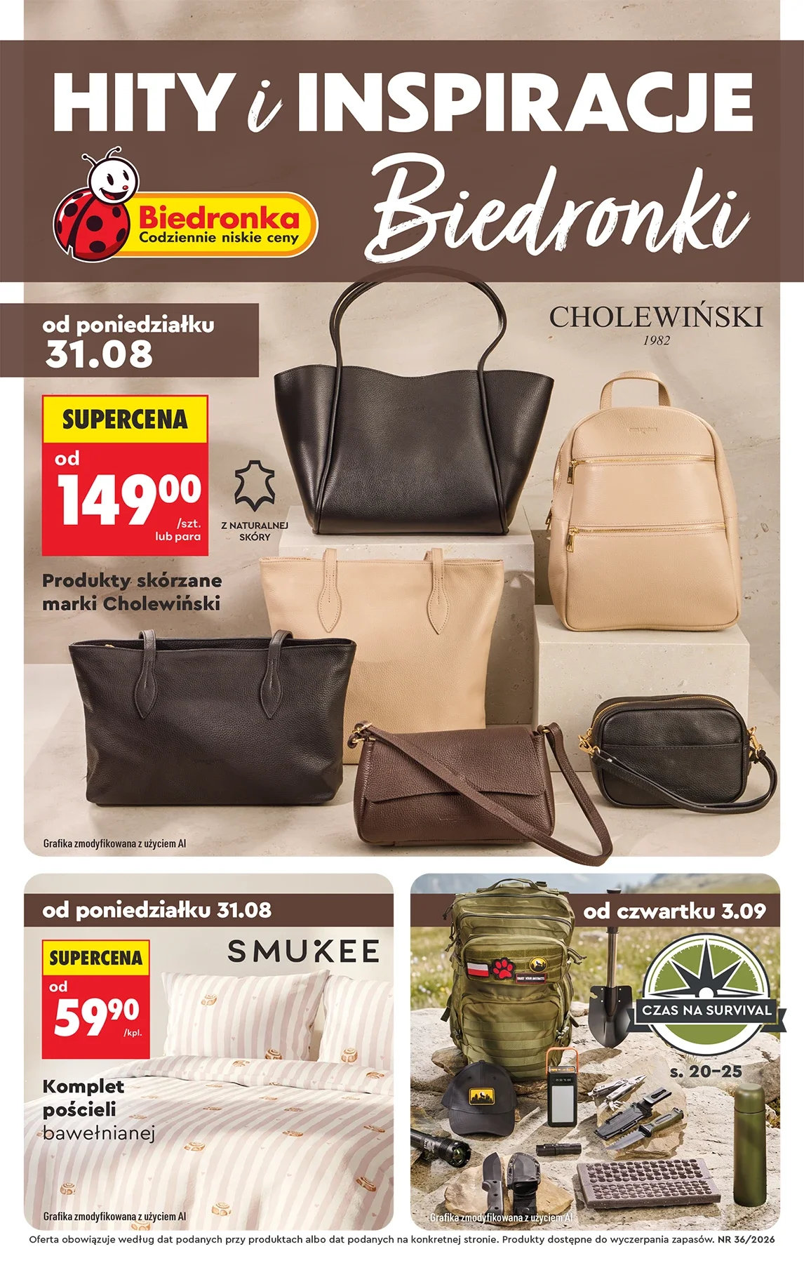Gazetka promocyjna Biedronka str. 1