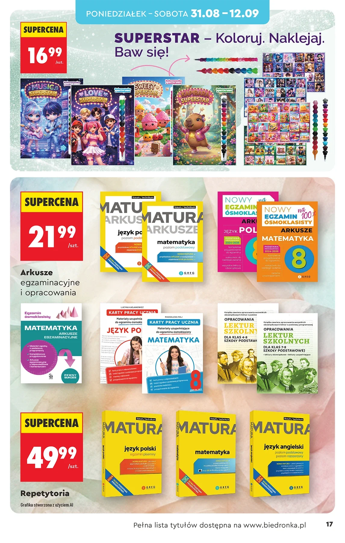 Gazetka promocyjna Biedronka str. 17