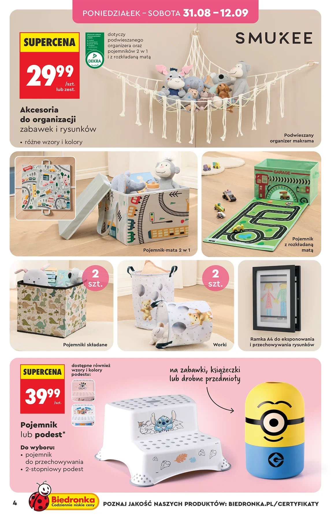 Gazetka promocyjna Biedronka str. 4