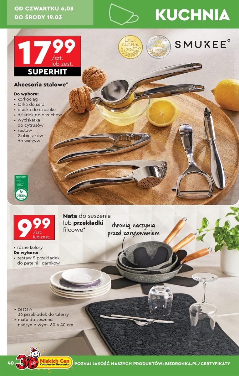 Gazetka promocyjna Biedronka str. 40