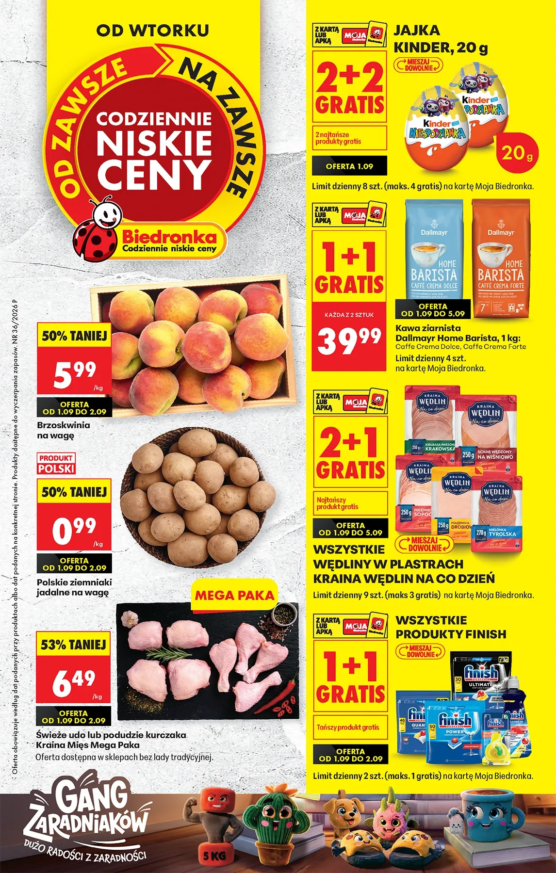 Gazetka promocyjna Biedronka str. 1
