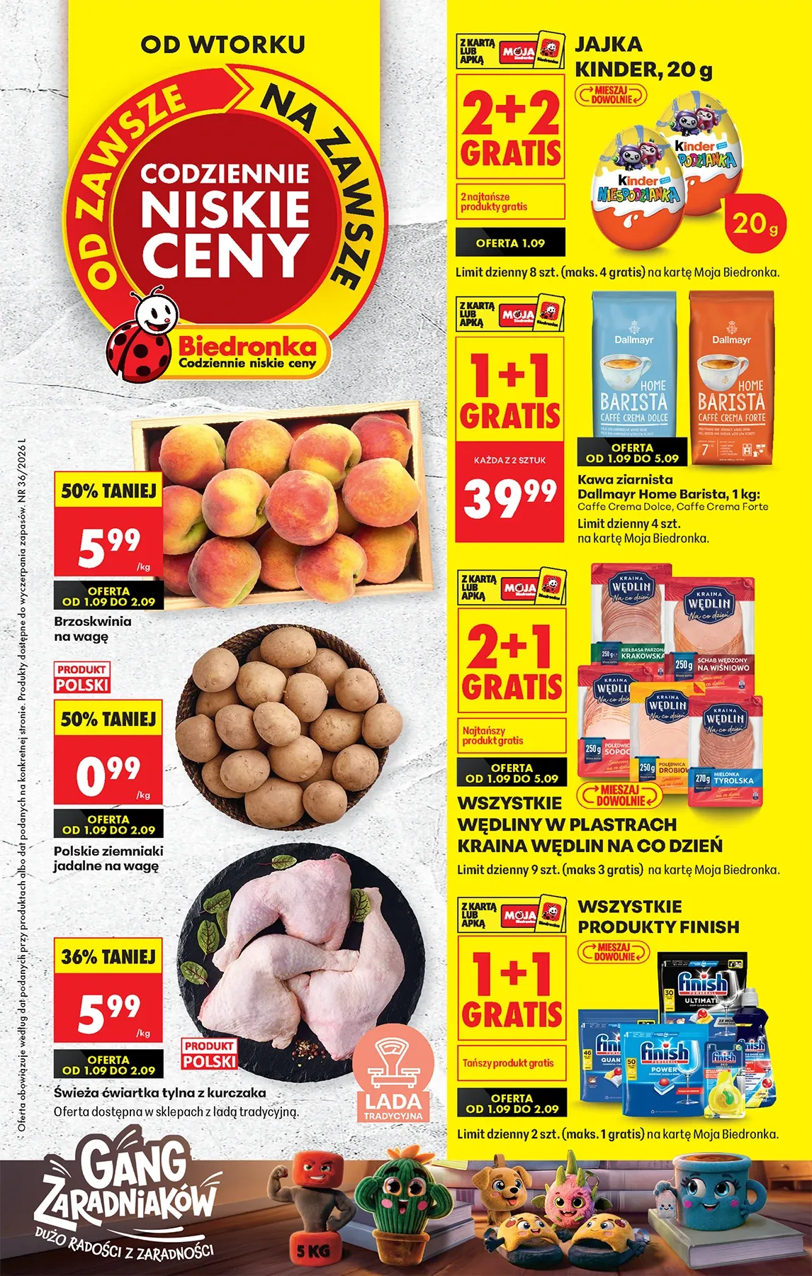 Gazetka promocyjna Biedronka str. 1