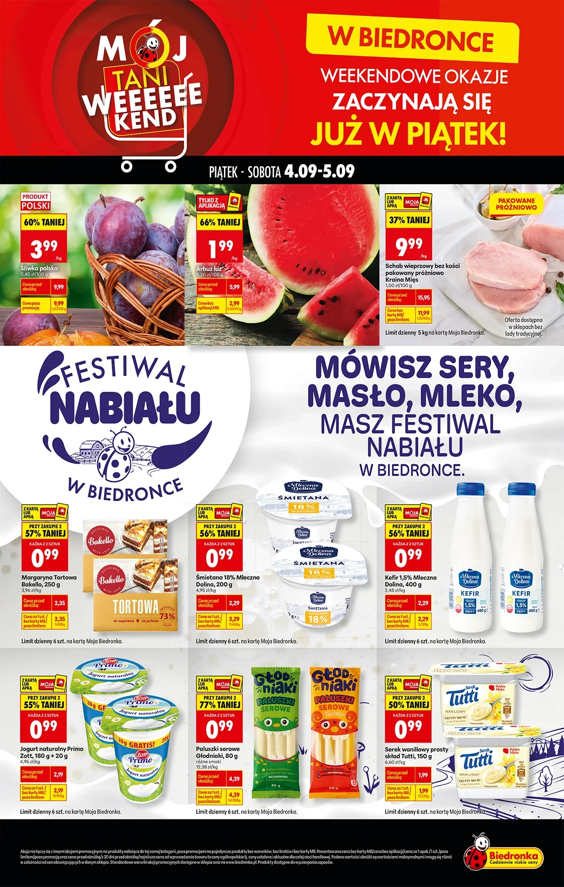 Gazetka promocyjna Biedronka str. 1