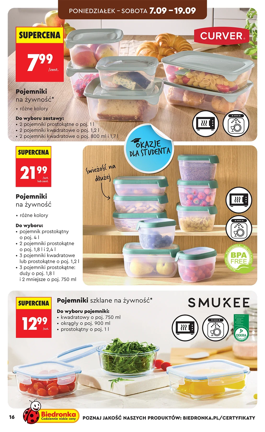 Gazetka promocyjna Biedronka str. 16