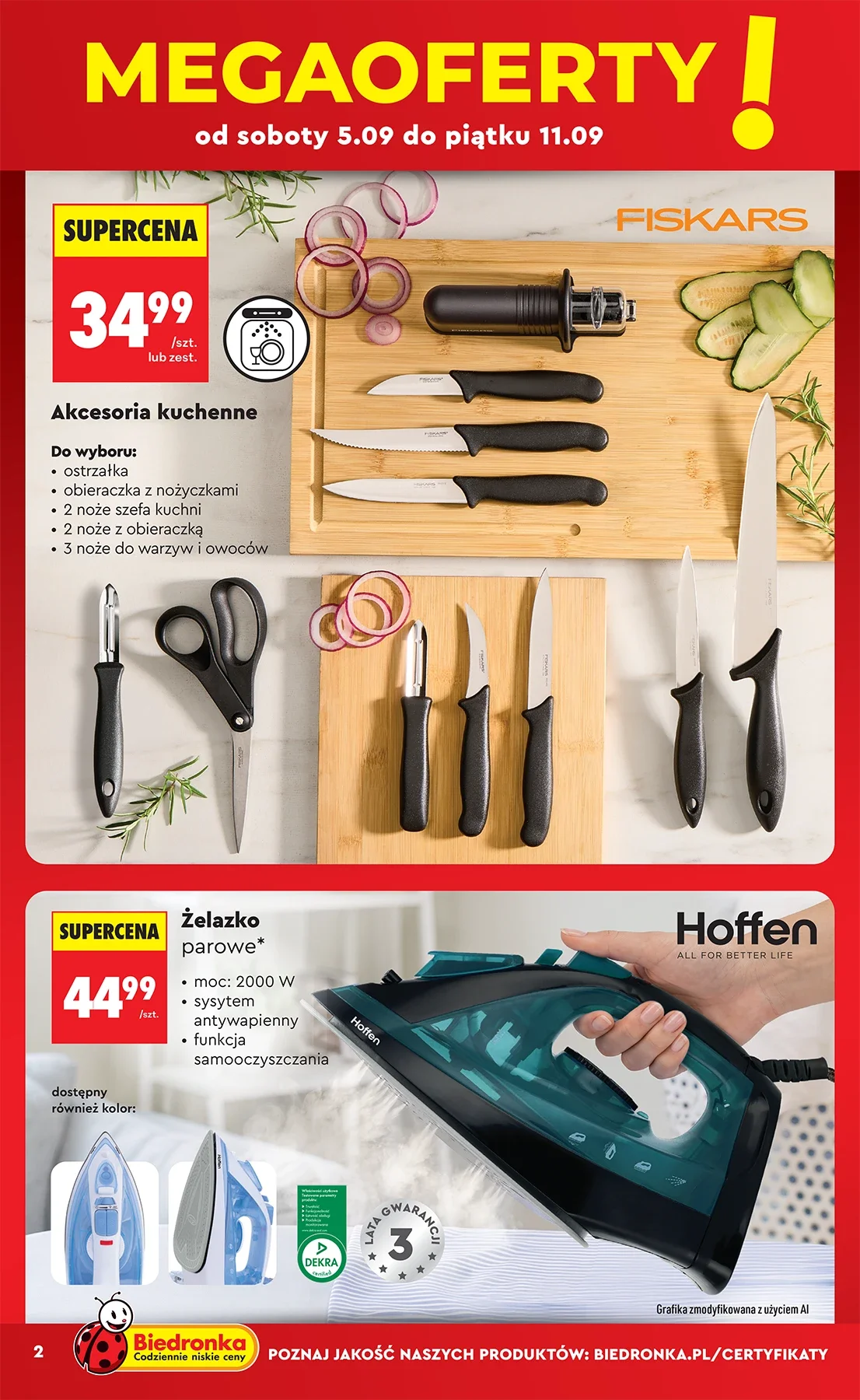 Gazetka promocyjna Biedronka str. 2