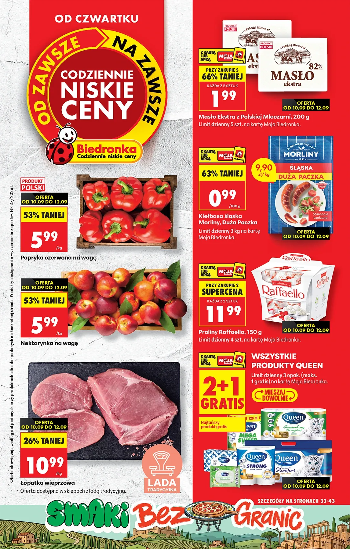Gazetka promocyjna Biedronka str. 1