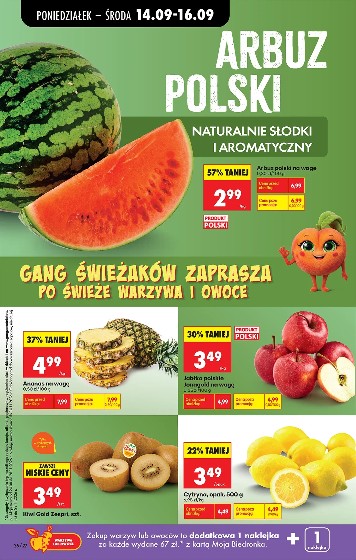 Gazetka promocyjna Biedronka str. 26