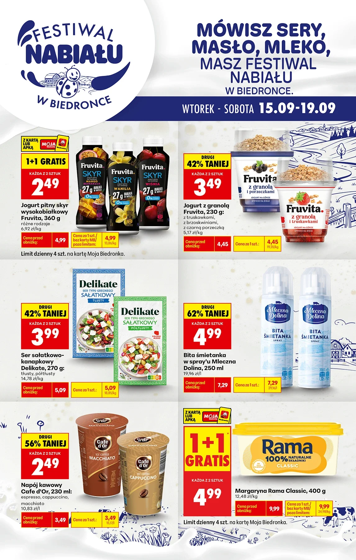 Gazetka promocyjna Biedronka str. 1