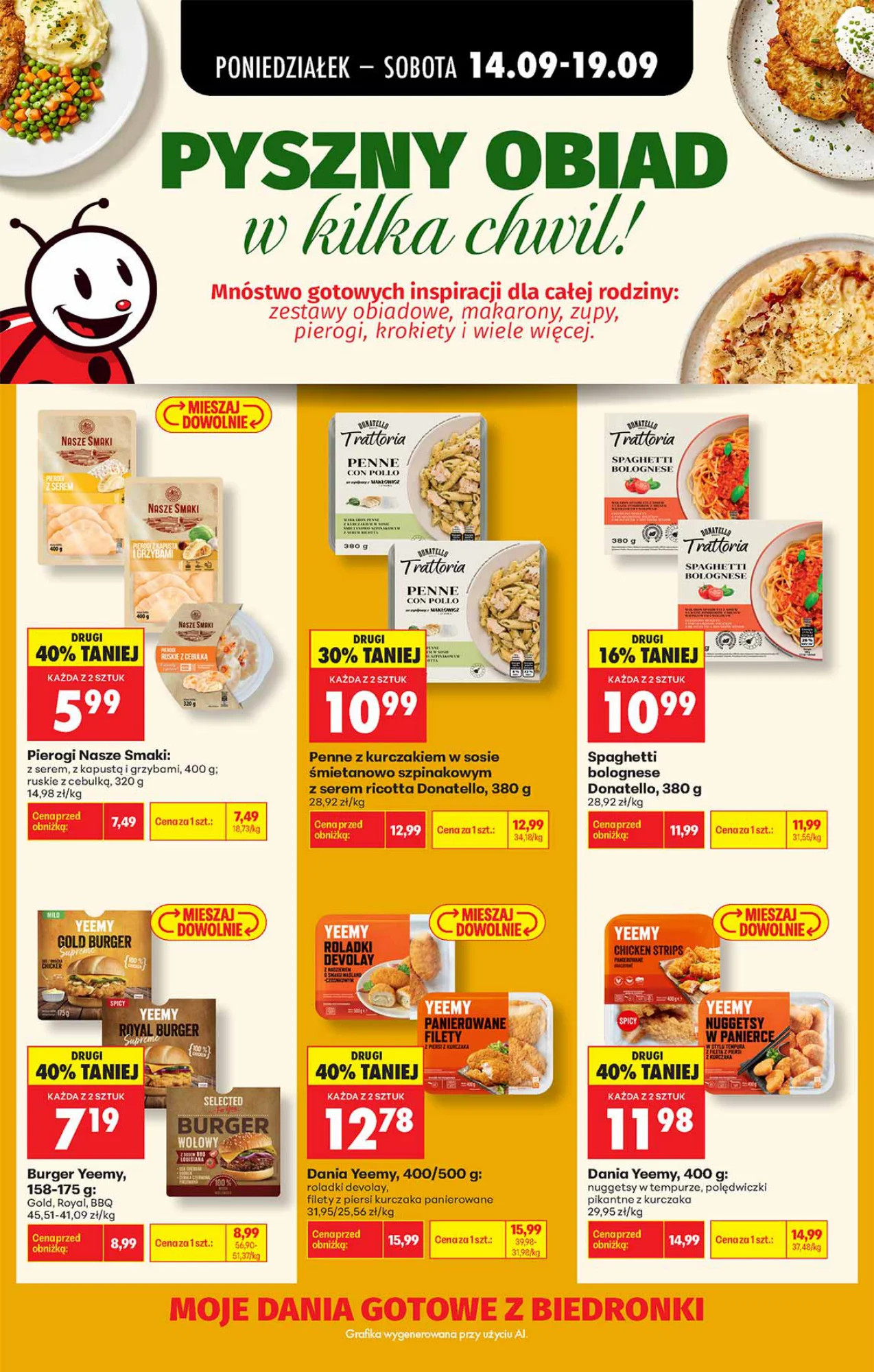 Gazetka promocyjna Biedronka str. 1