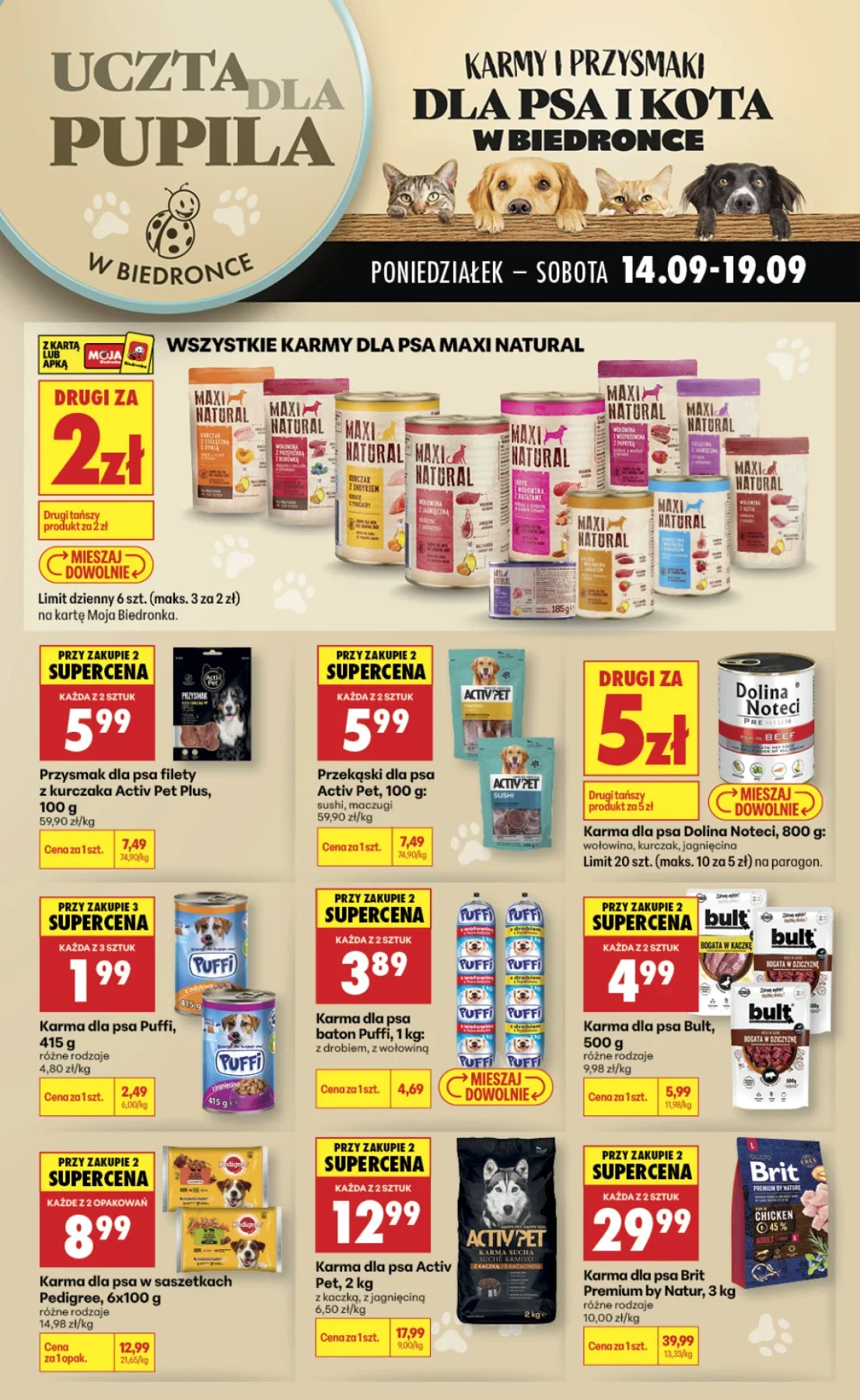 Gazetka promocyjna Biedronka str. 1