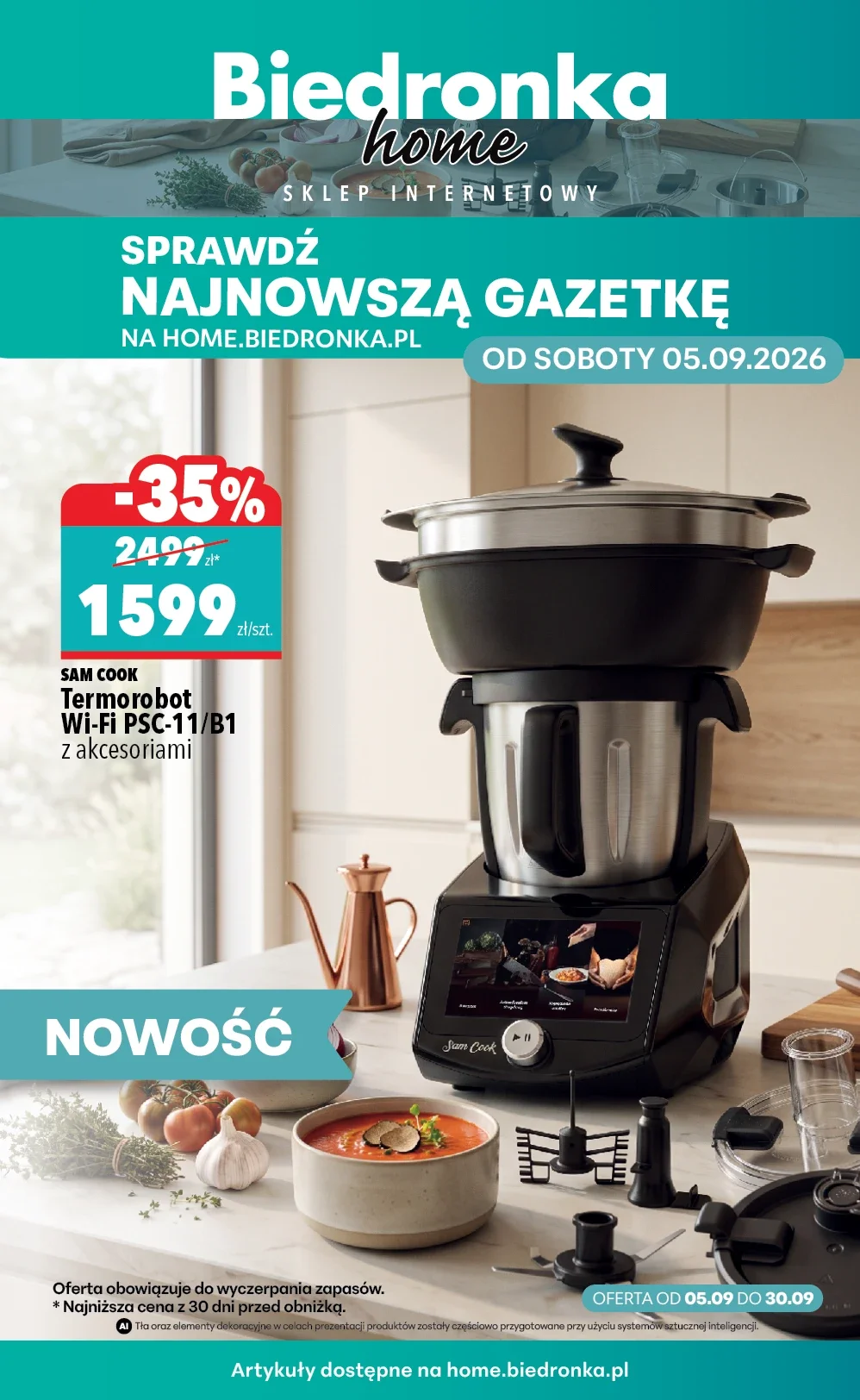 Gazetka promocyjna Biedronka str. 1