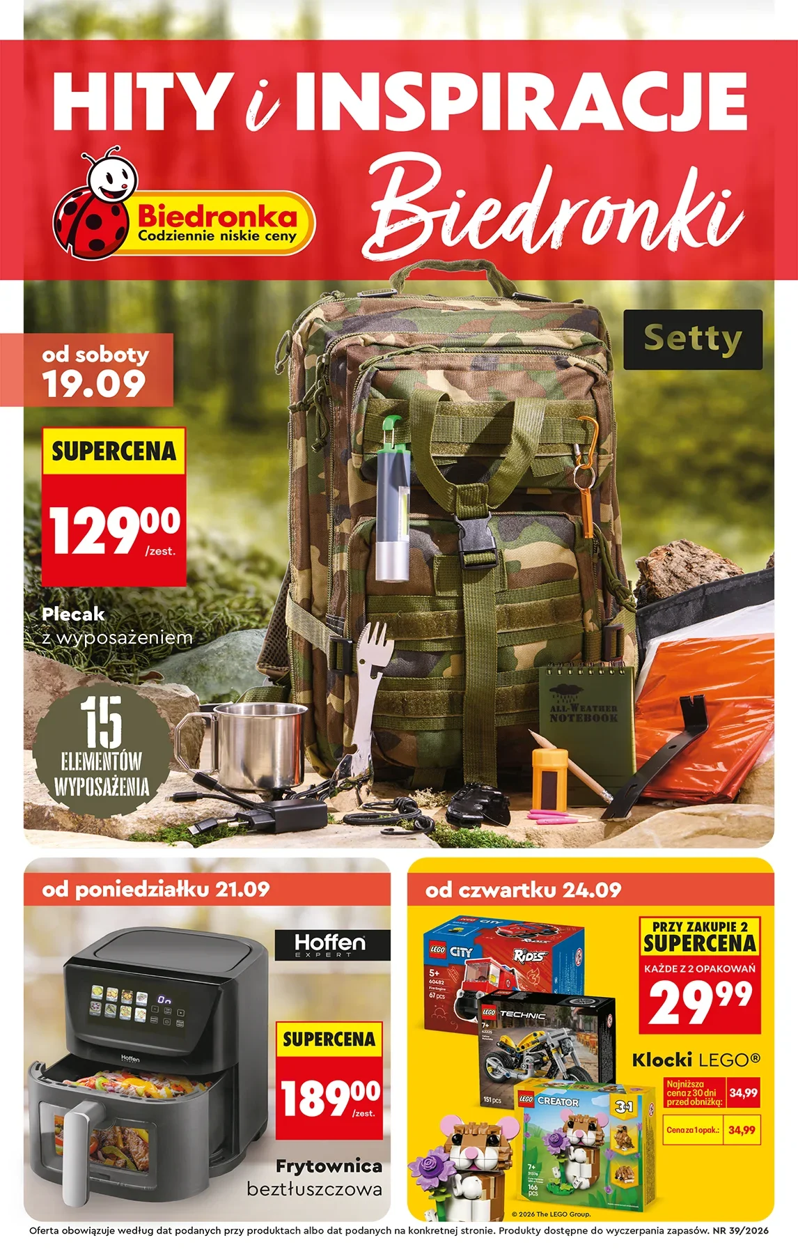Gazetka promocyjna Biedronka str. 1