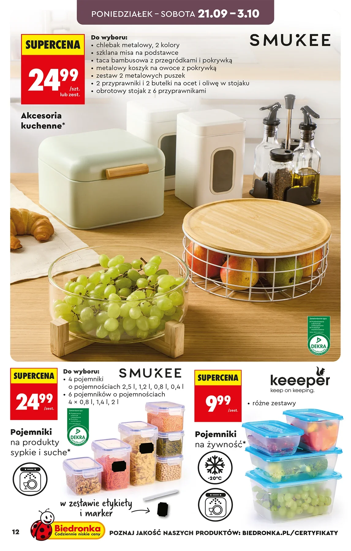Gazetka promocyjna Biedronka str. 12
