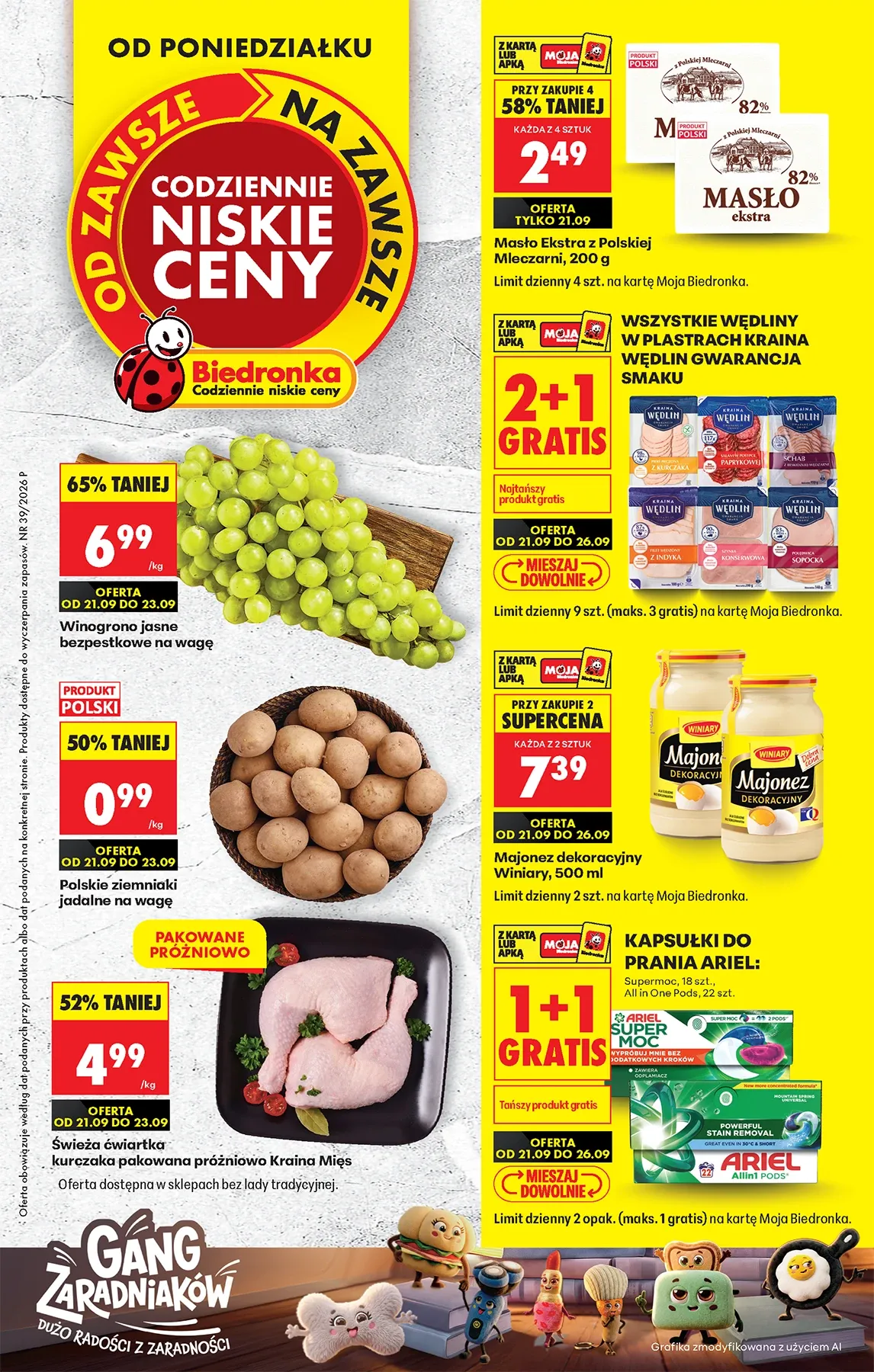 Gazetka promocyjna Biedronka str. 1