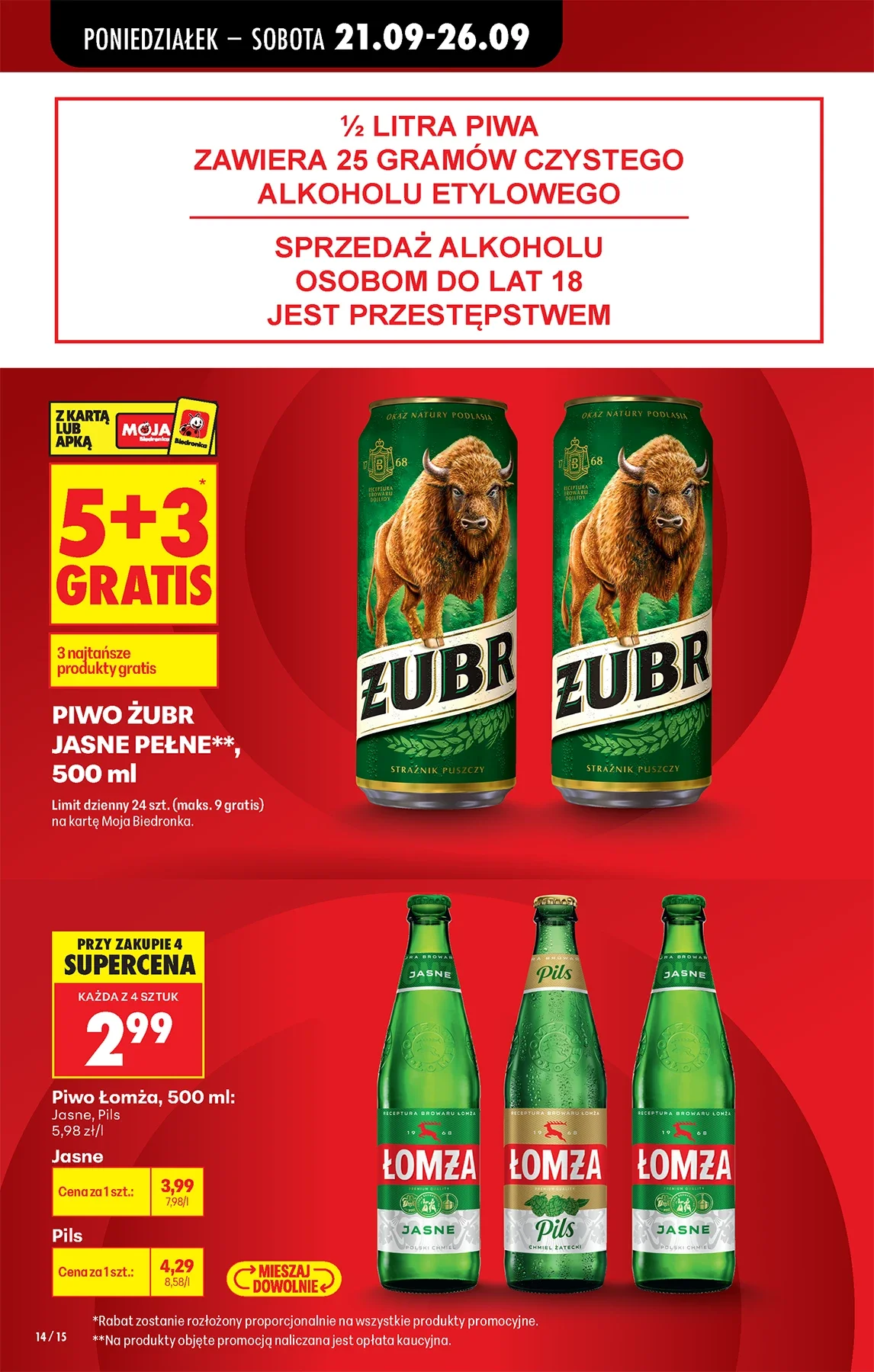 Gazetka promocyjna Biedronka str. 14