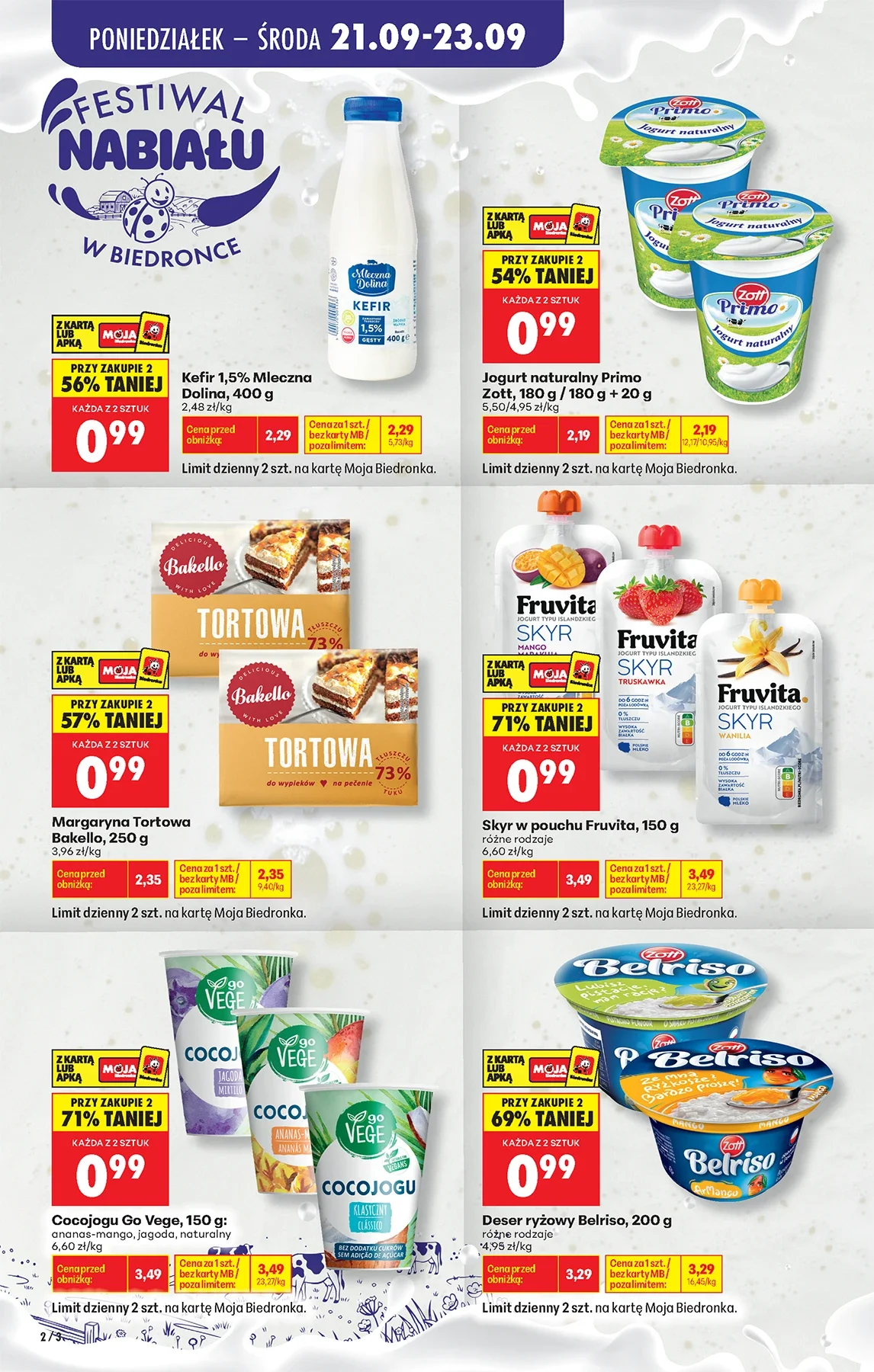 Gazetka promocyjna Biedronka str. 2