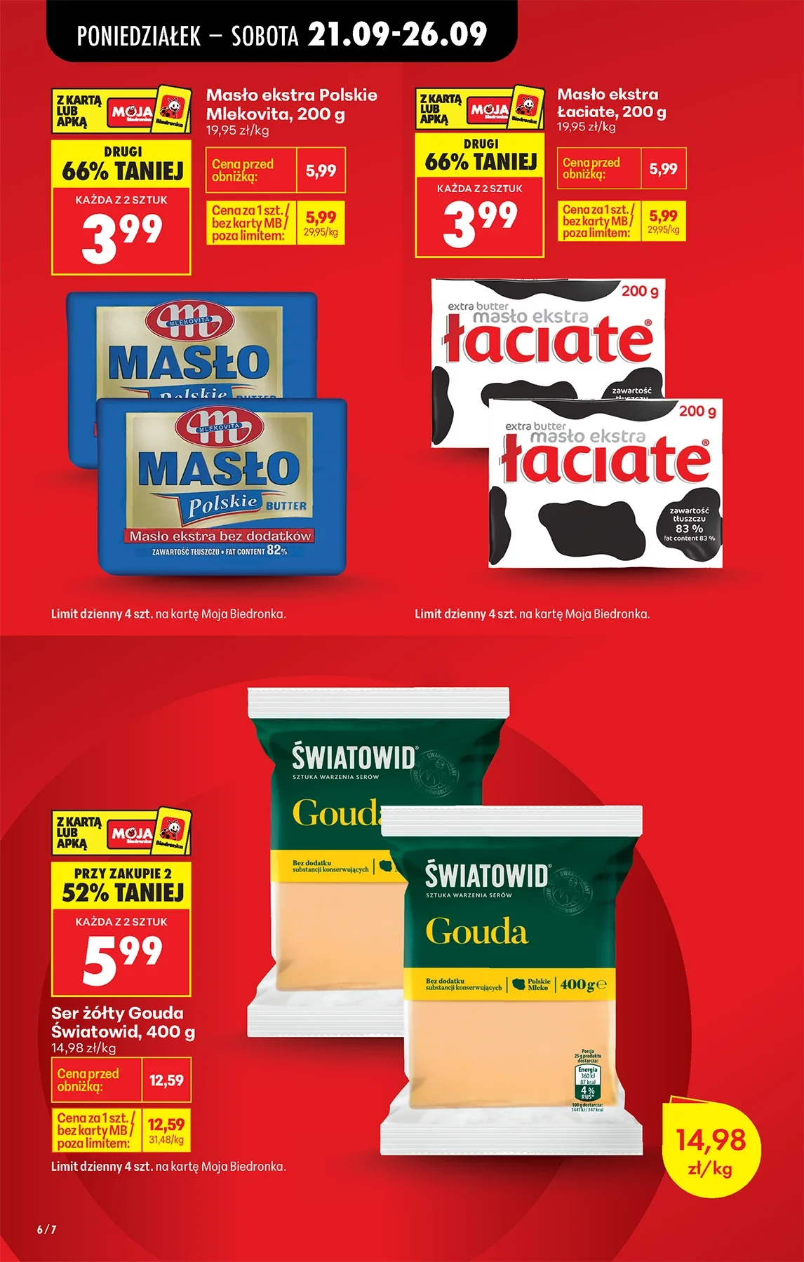 Gazetka promocyjna Biedronka str. 6