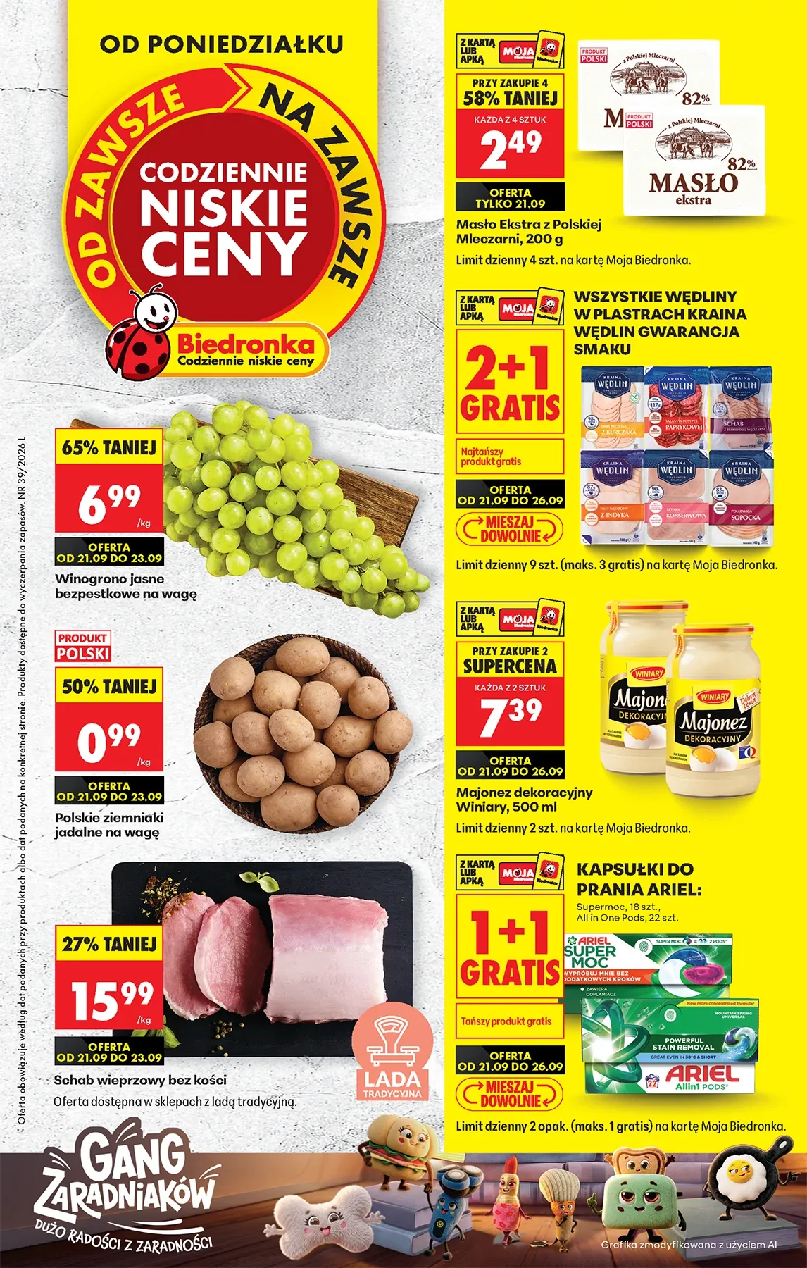 Gazetka promocyjna Biedronka str. 1