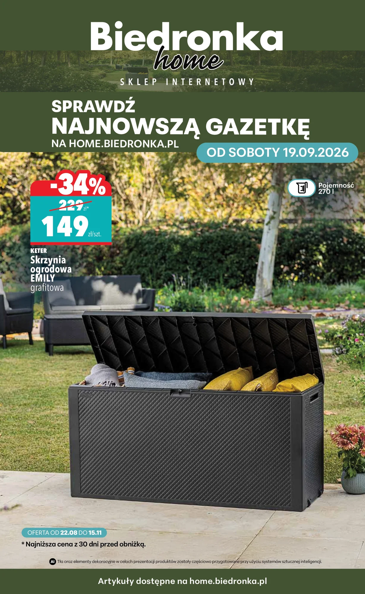 Gazetka promocyjna Biedronka str. 1