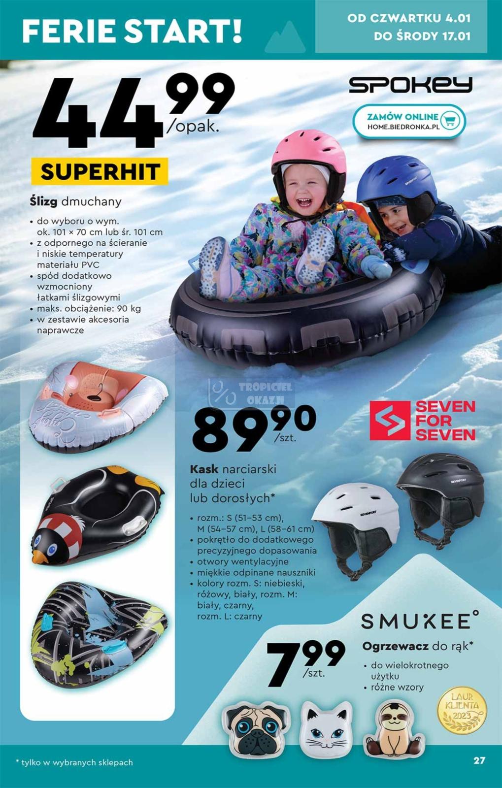 Gazetka promocyjna Biedronka str. 27