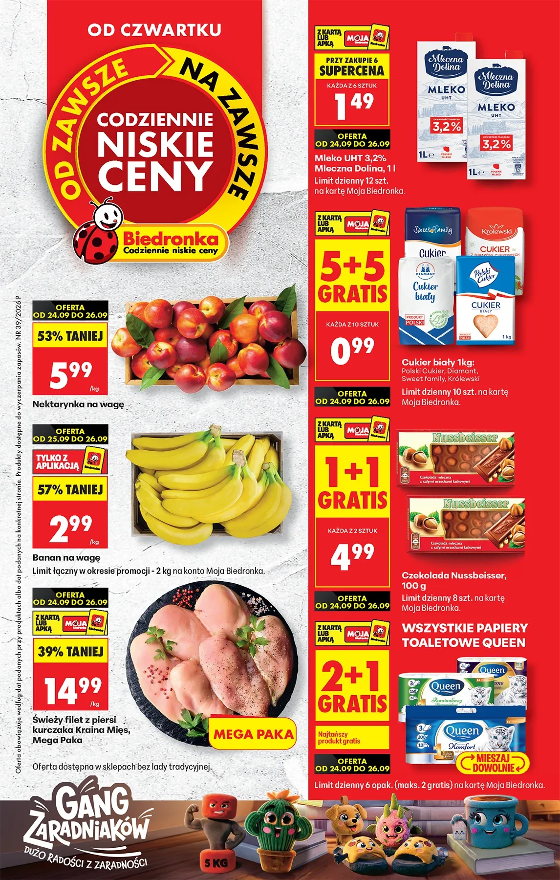 Gazetka promocyjna Biedronka str. 1