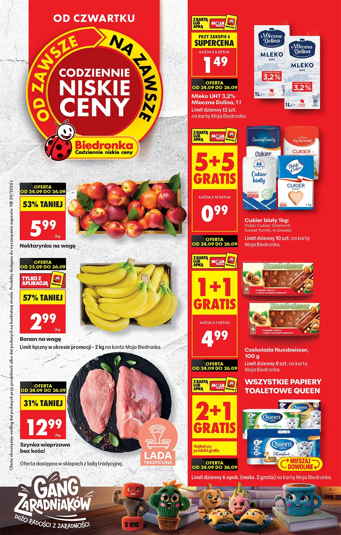 Gazetka promocyjna Biedronka str. 1