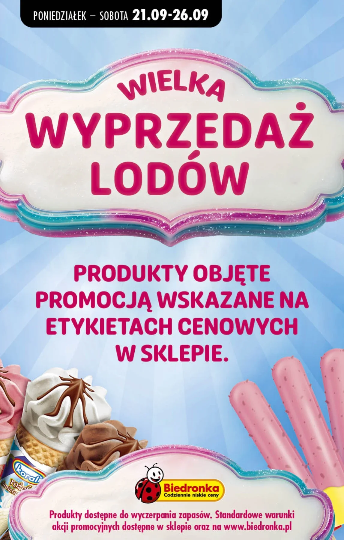 Gazetka promocyjna Biedronka str. 1