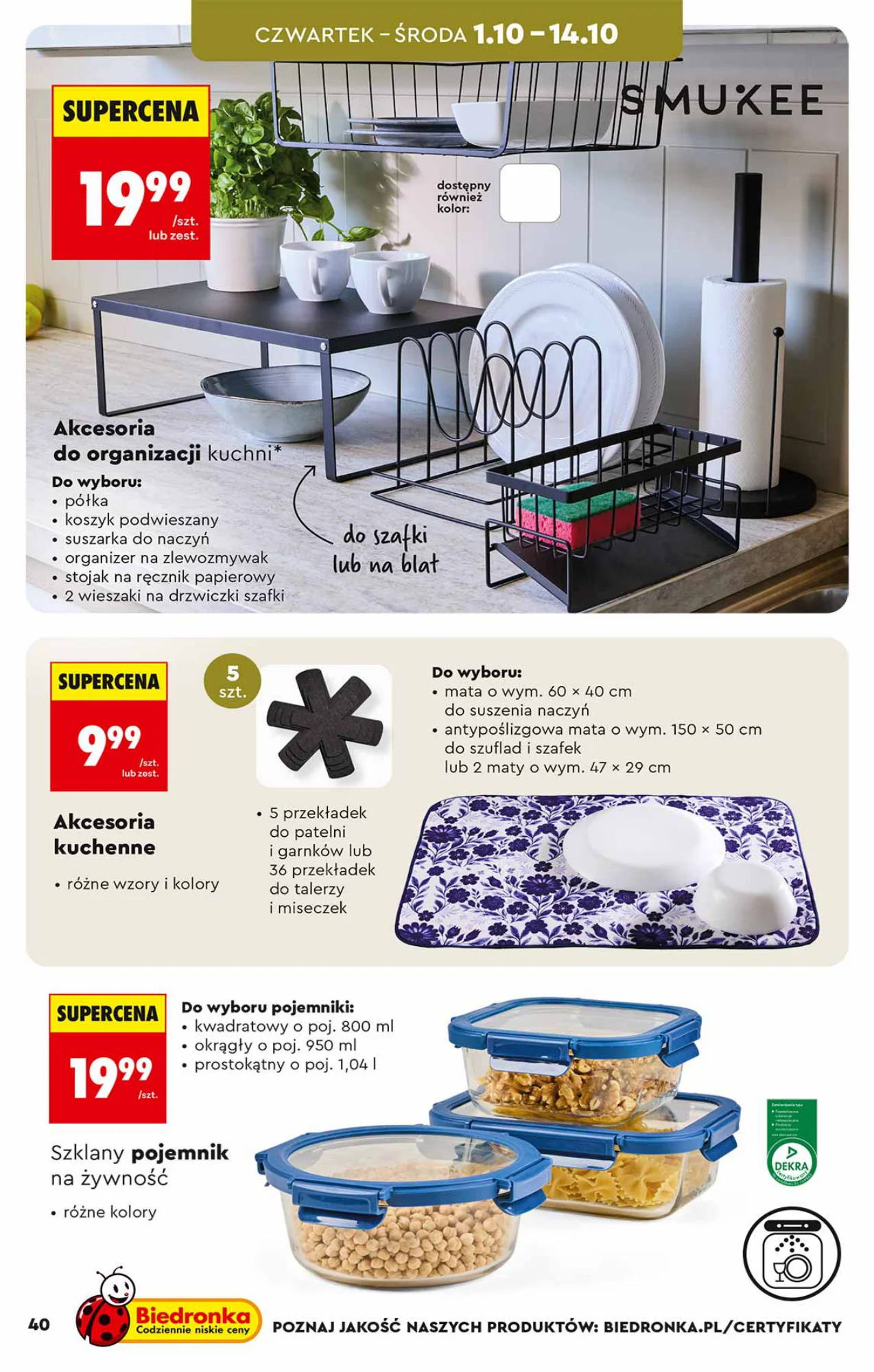 Gazetka promocyjna Biedronka str. 40