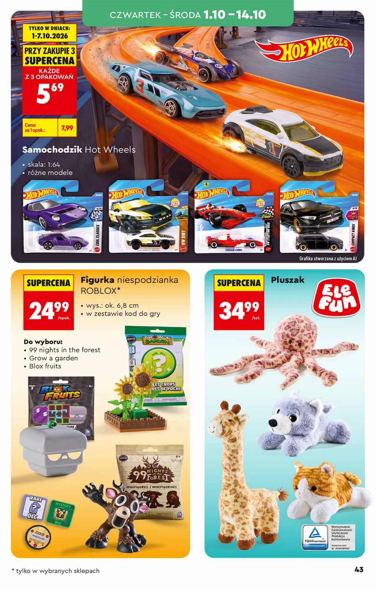 Gazetka promocyjna Biedronka str. 43
