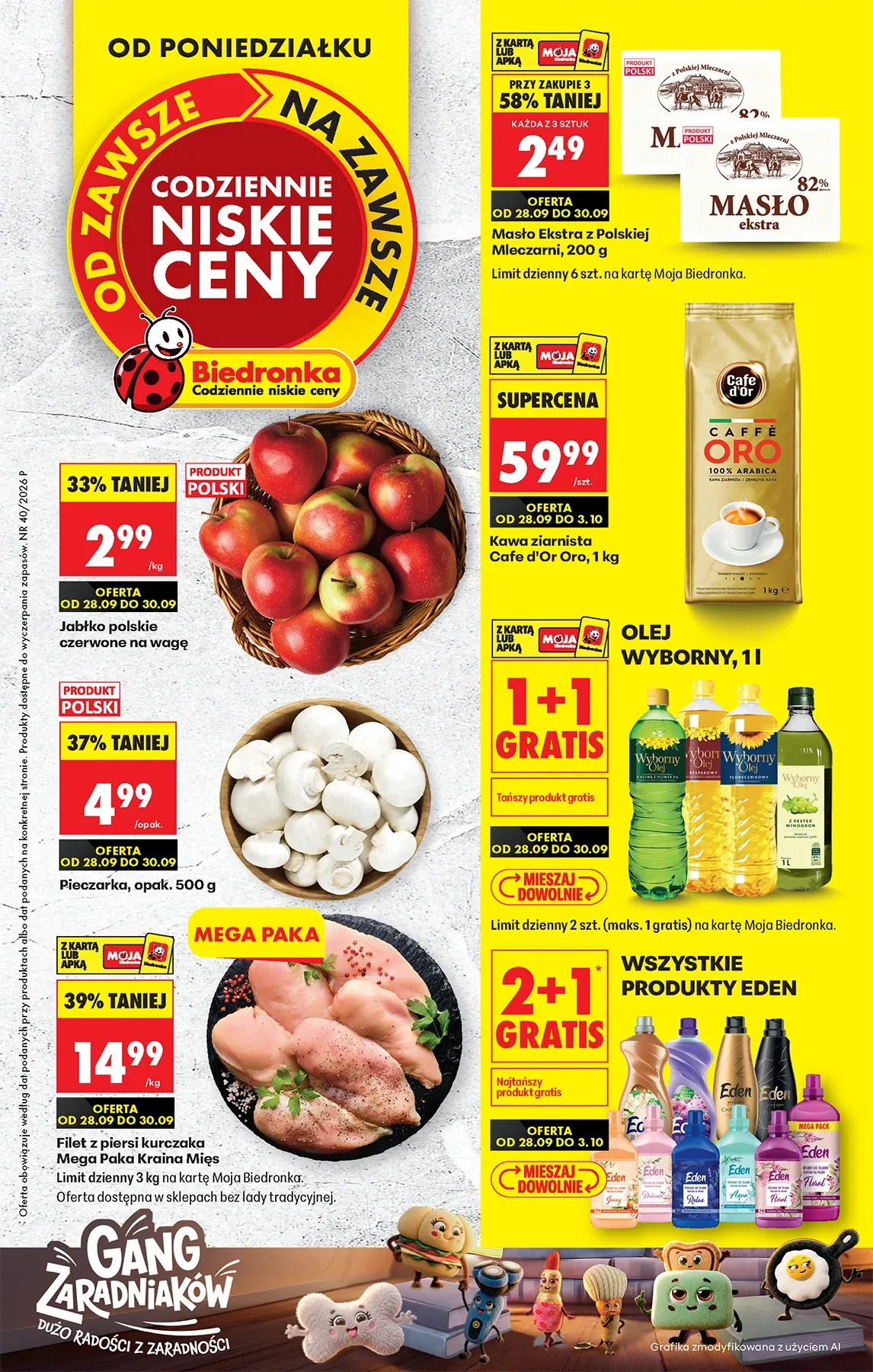 Gazetka promocyjna Biedronka str. 1