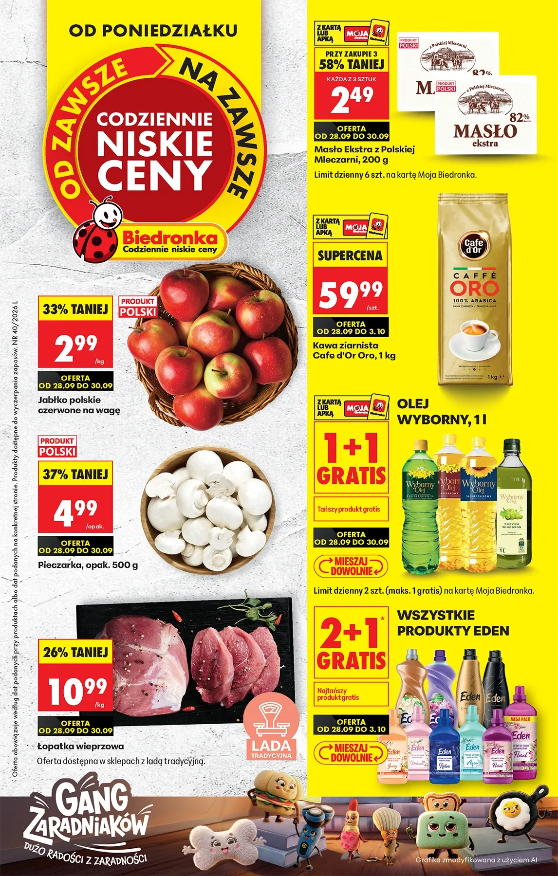 Gazetka promocyjna Biedronka str. 1