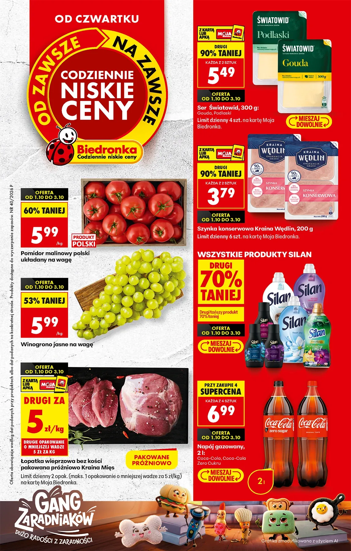 Gazetka promocyjna Biedronka str. 1