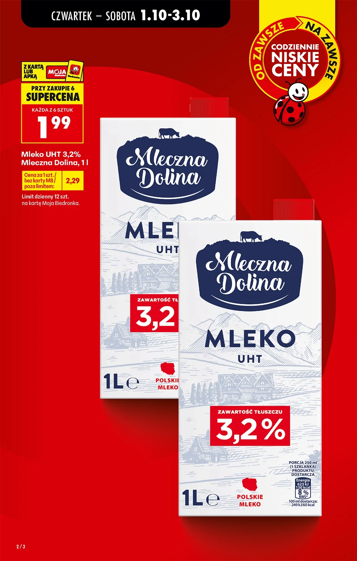 Gazetka promocyjna Biedronka str. 2