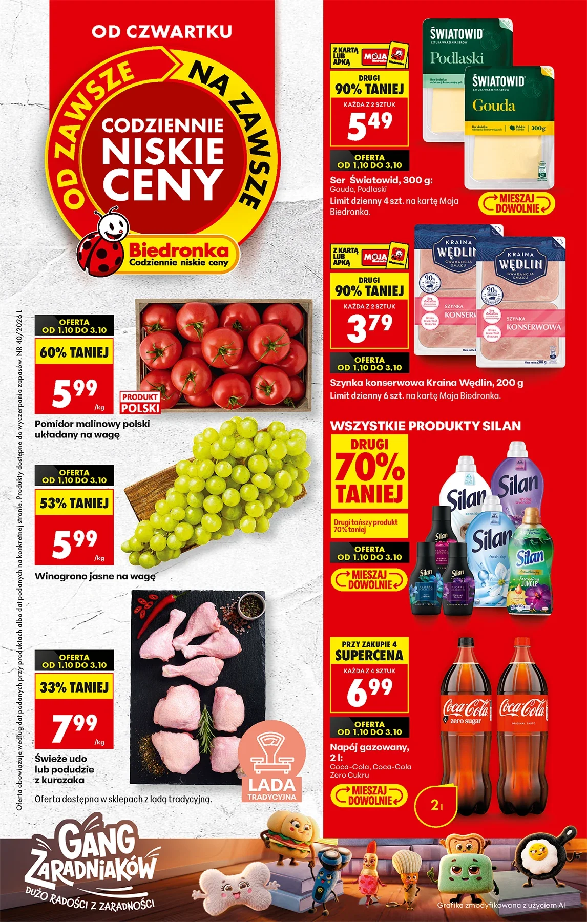 Gazetka promocyjna Biedronka str. 1