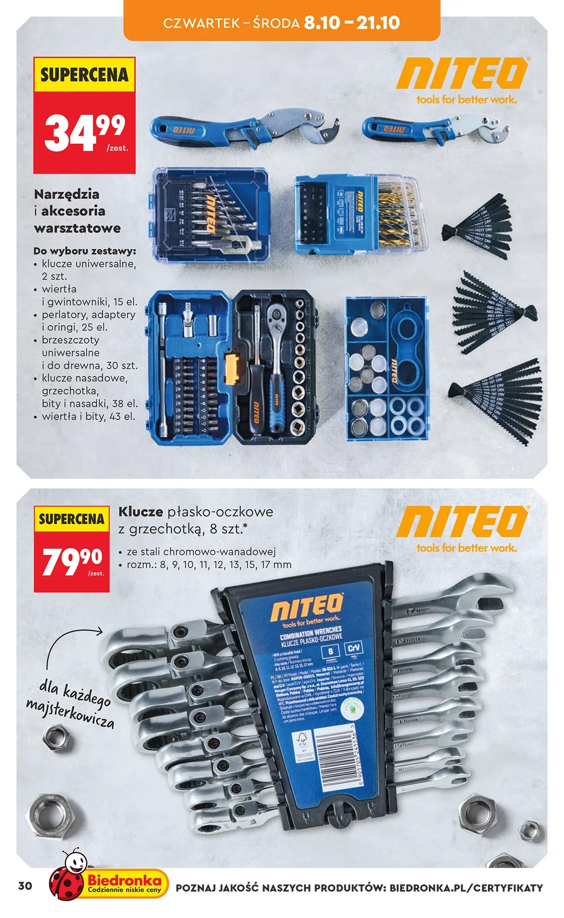 Gazetka promocyjna Biedronka str. 30