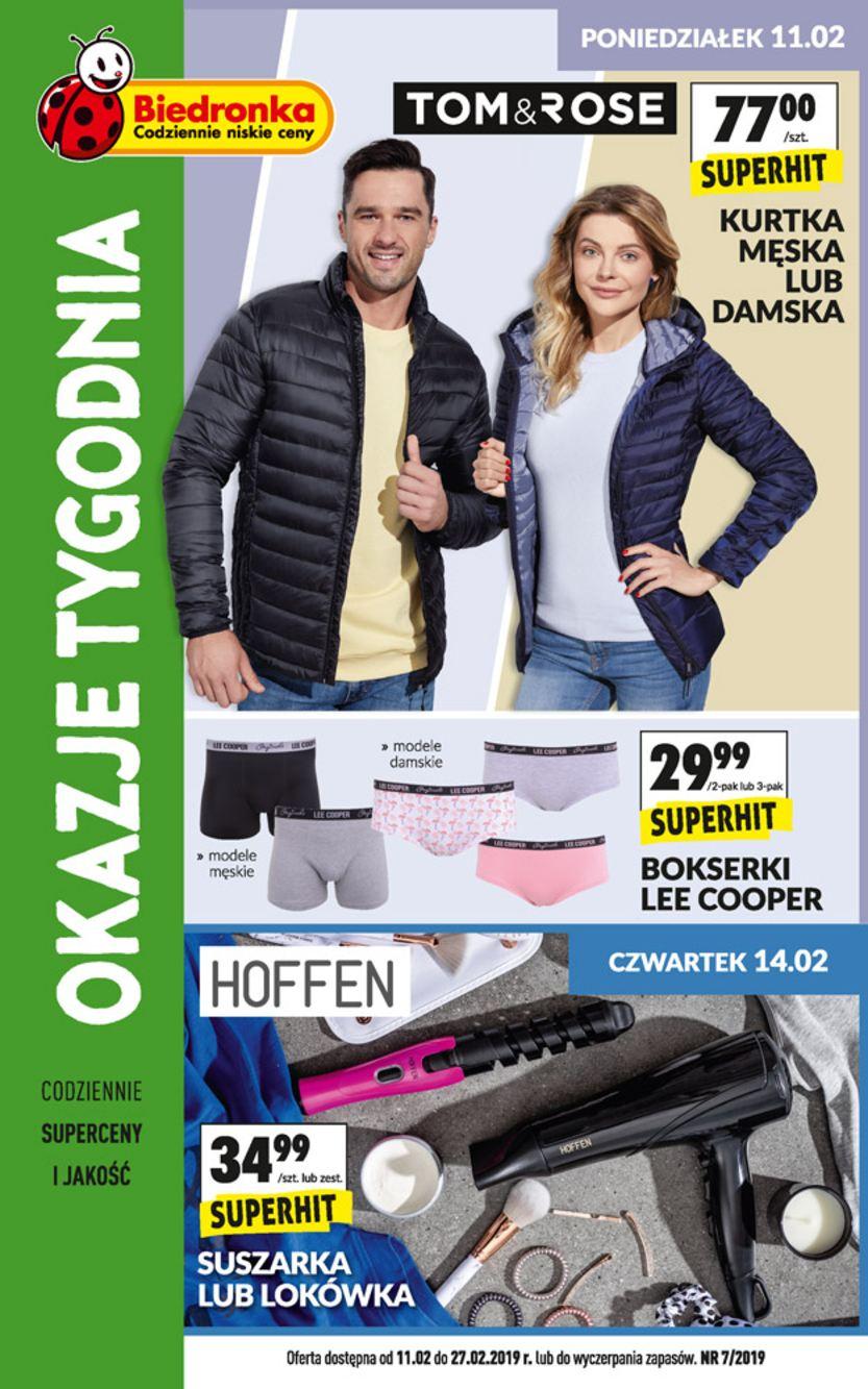 Gazetka promocyjna Biedronka str. 1