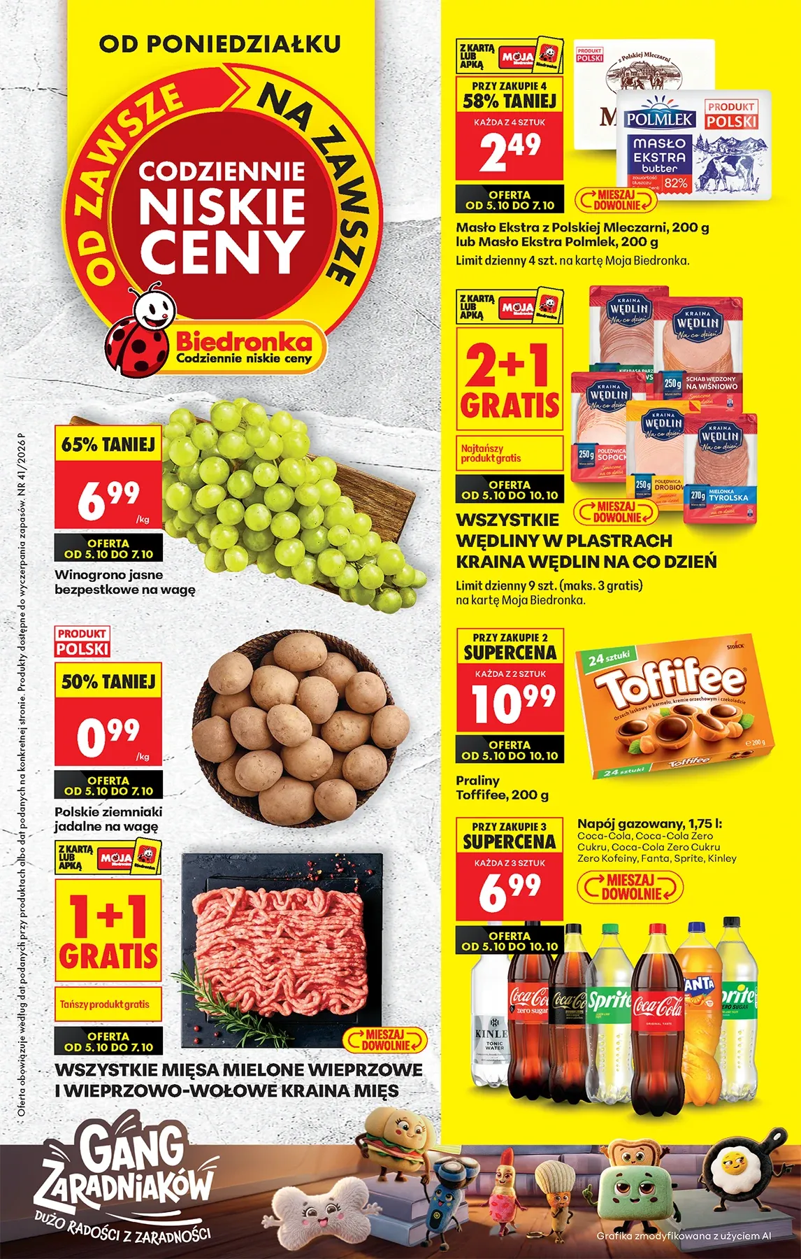 Gazetka promocyjna Biedronka str. 1