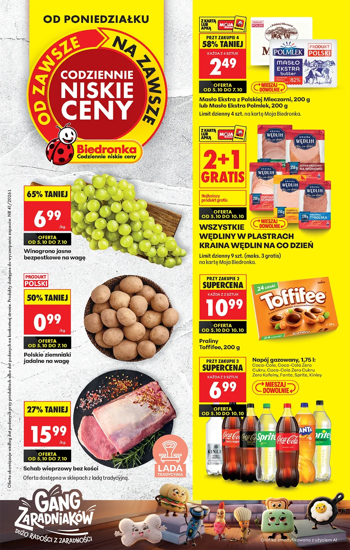 Gazetka promocyjna Biedronka str. 1