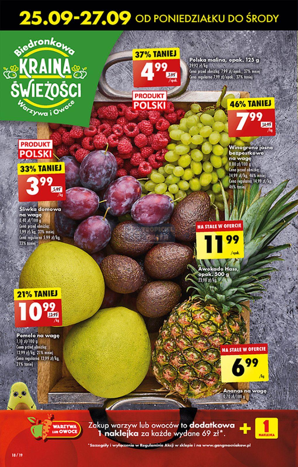 Gazetka promocyjna Biedronka str. 18