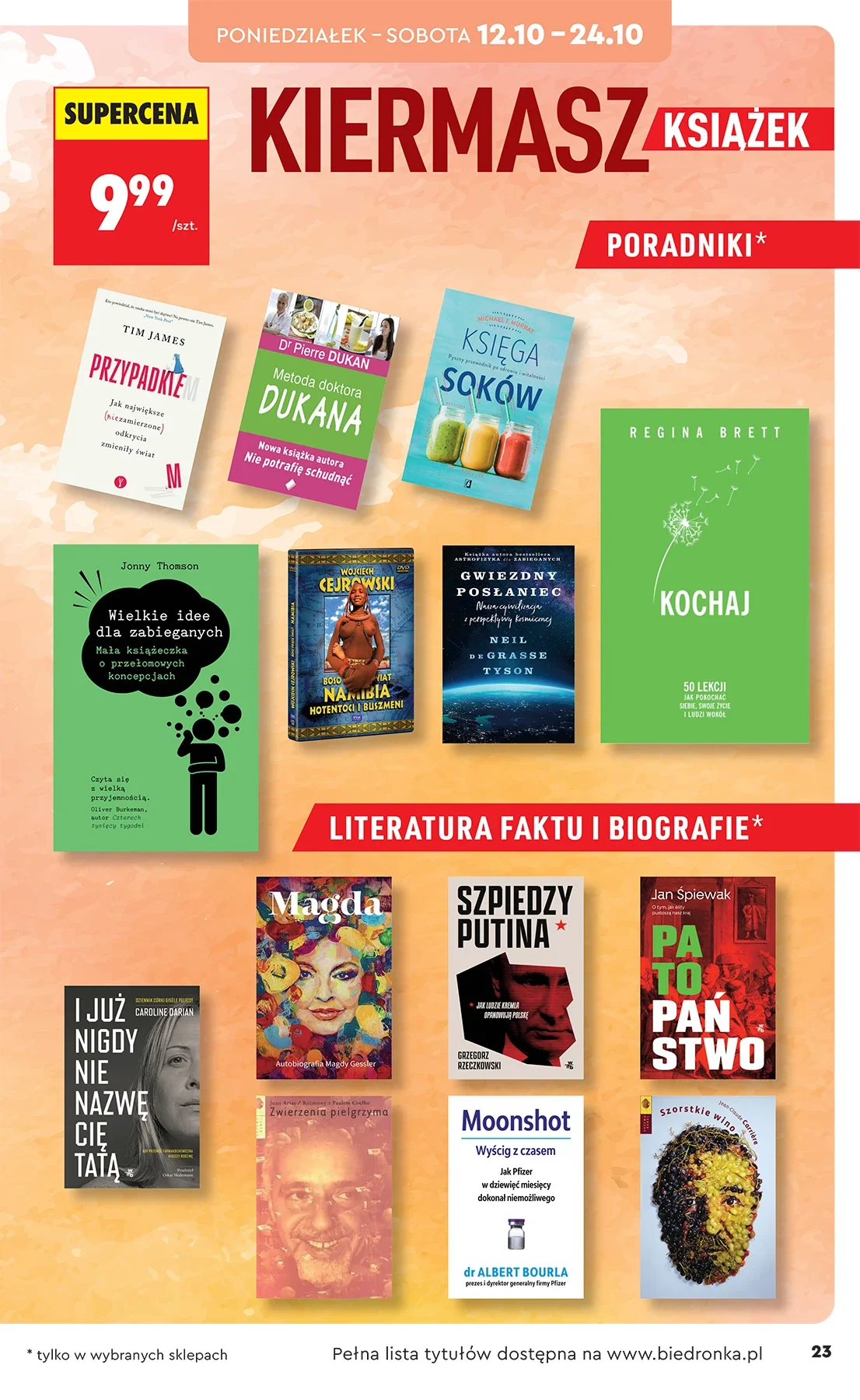 Gazetka promocyjna Biedronka str. 23