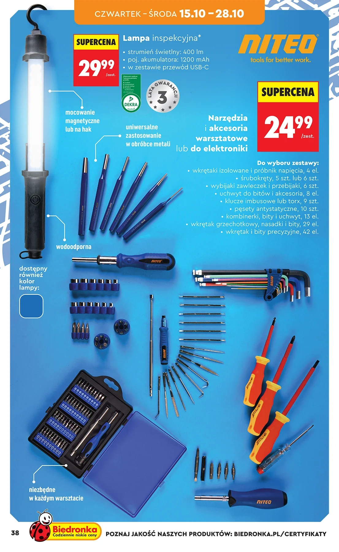 Gazetka promocyjna Biedronka str. 38