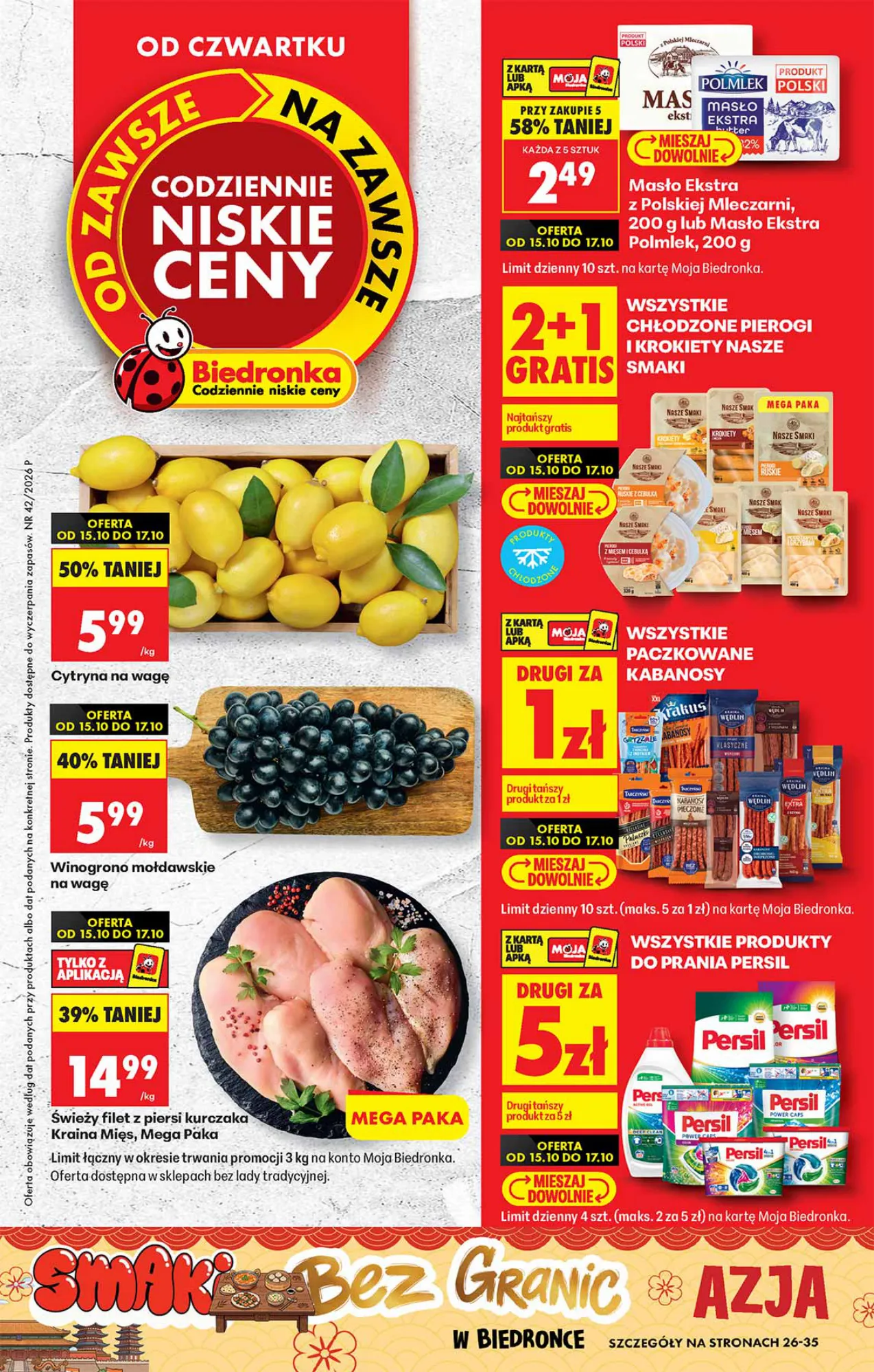 Gazetka promocyjna Biedronka str. 1