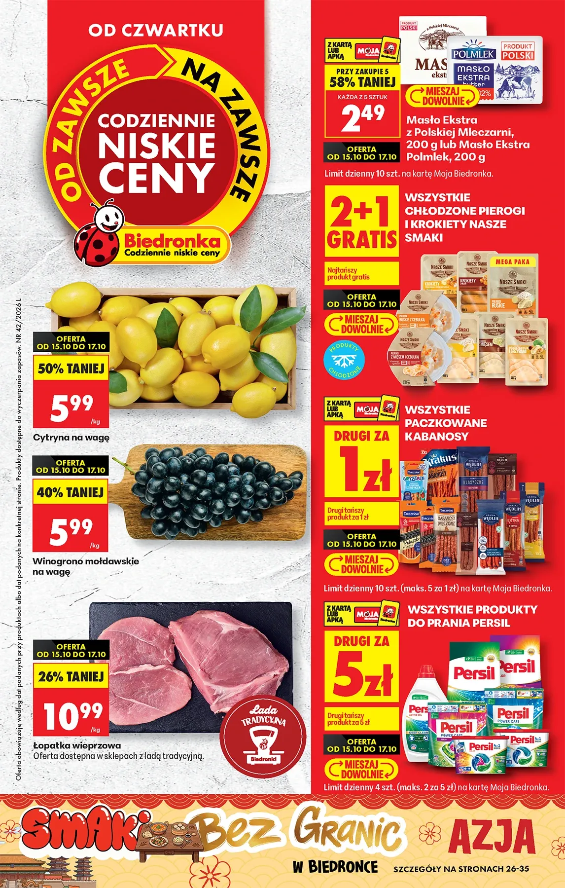 Gazetka promocyjna Biedronka str. 1