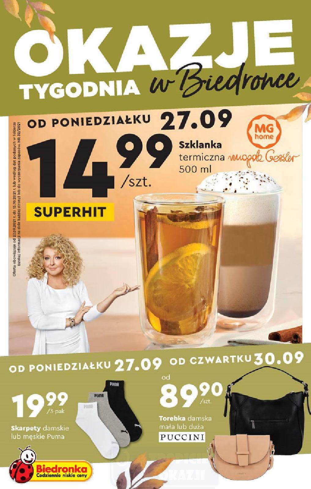 Gazetka promocyjna Biedronka str. 1
