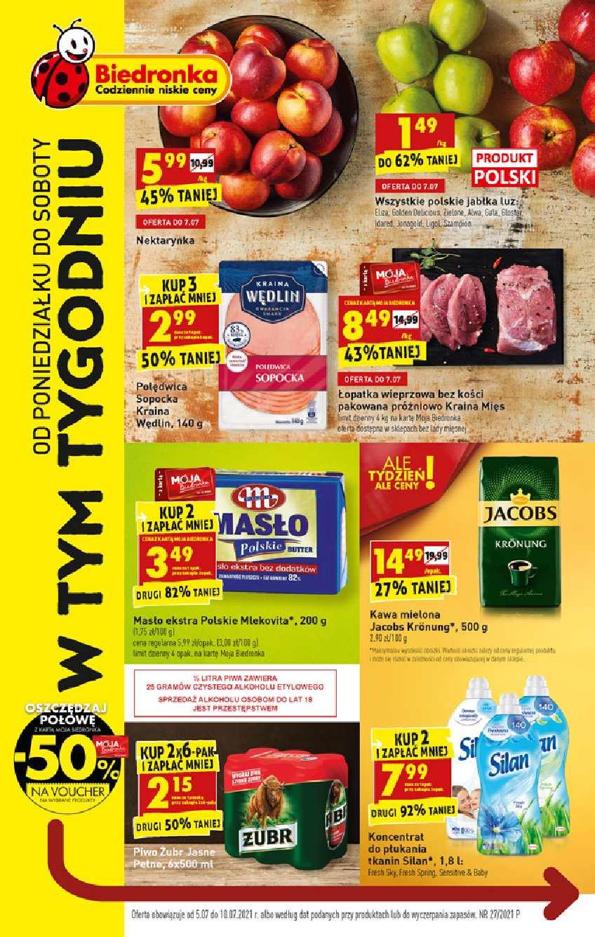 Gazetka promocyjna Biedronka str. 1