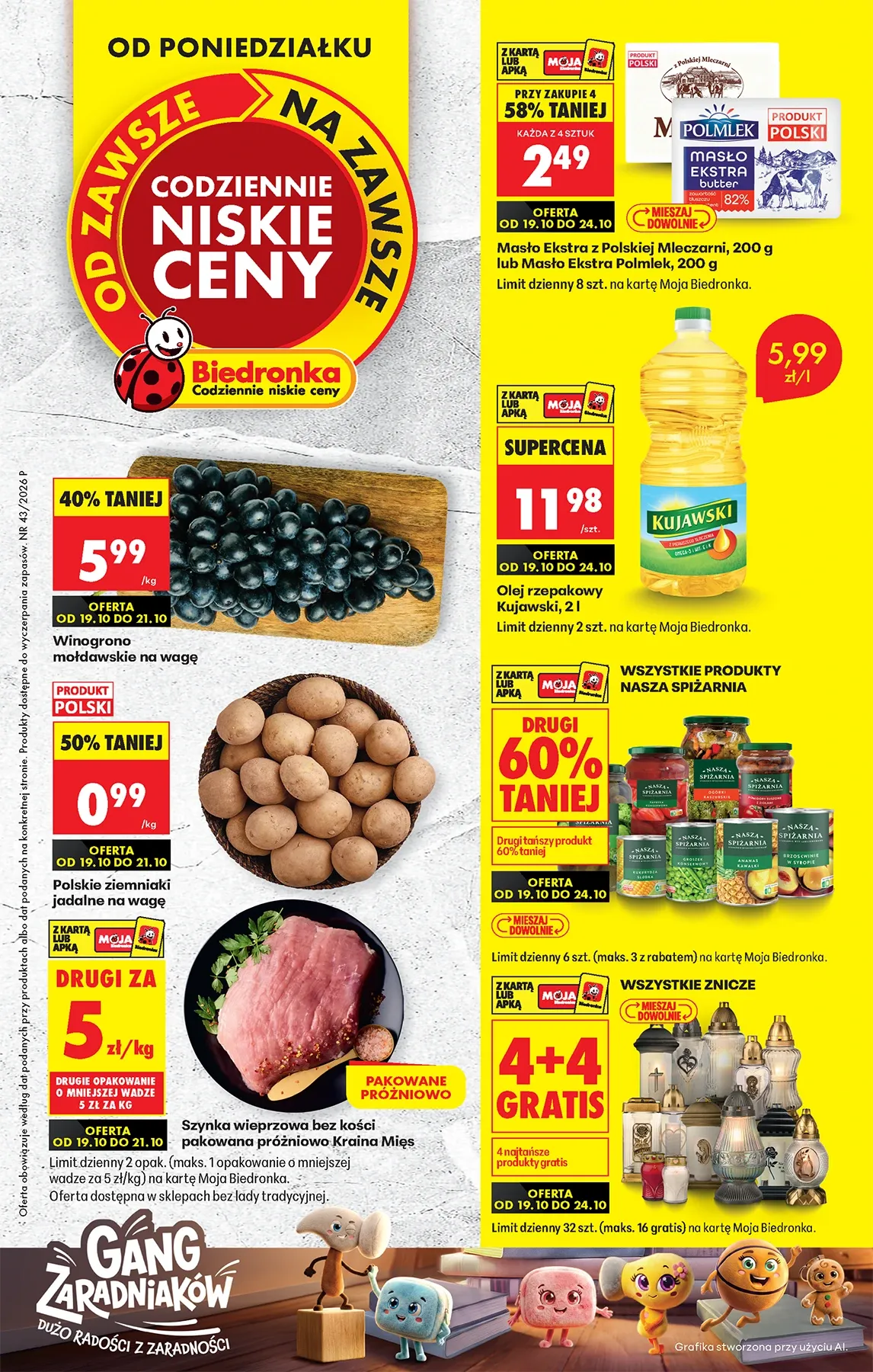 Gazetka promocyjna Biedronka str. 1