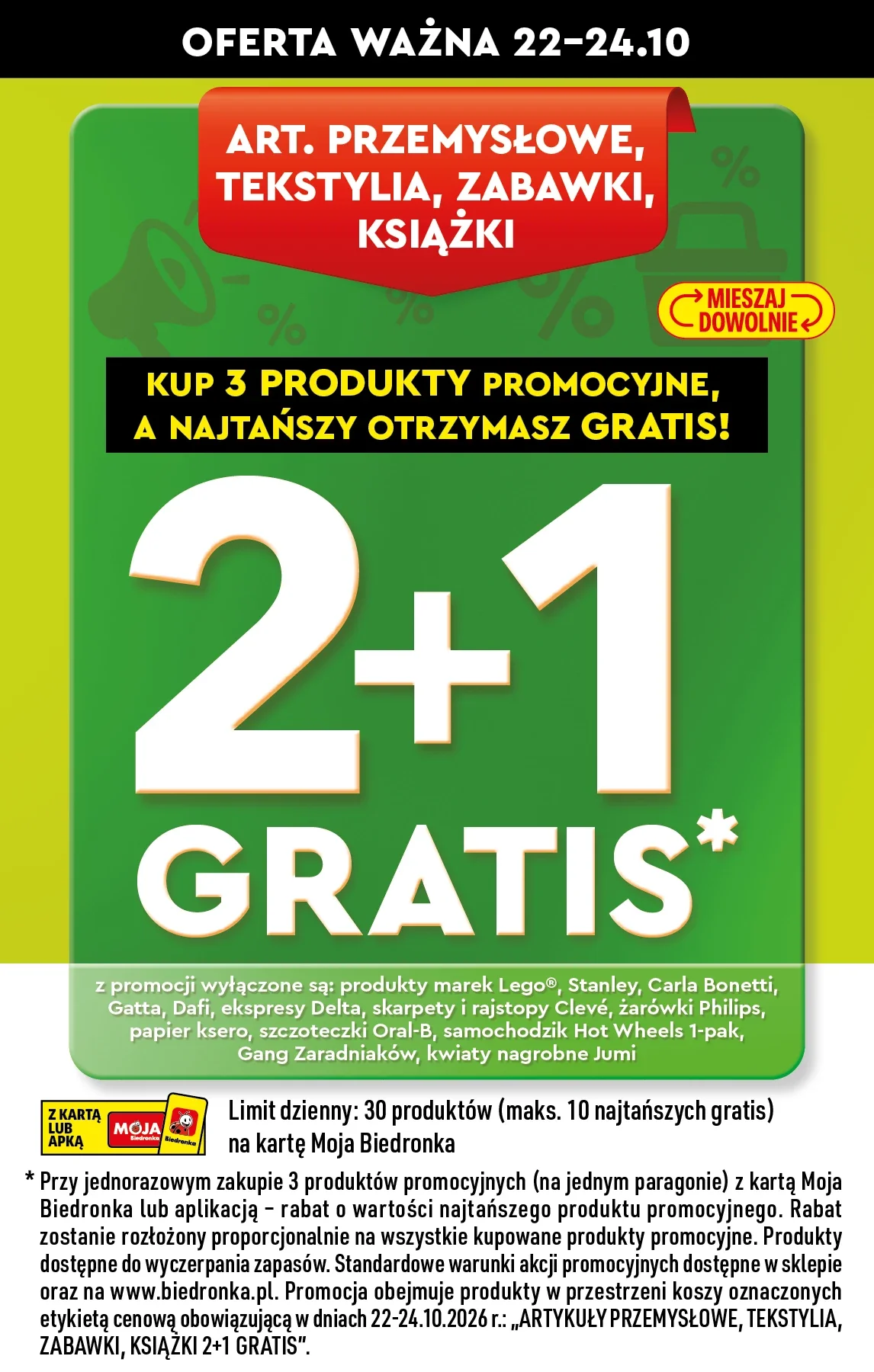 Gazetka promocyjna Biedronka str. 1