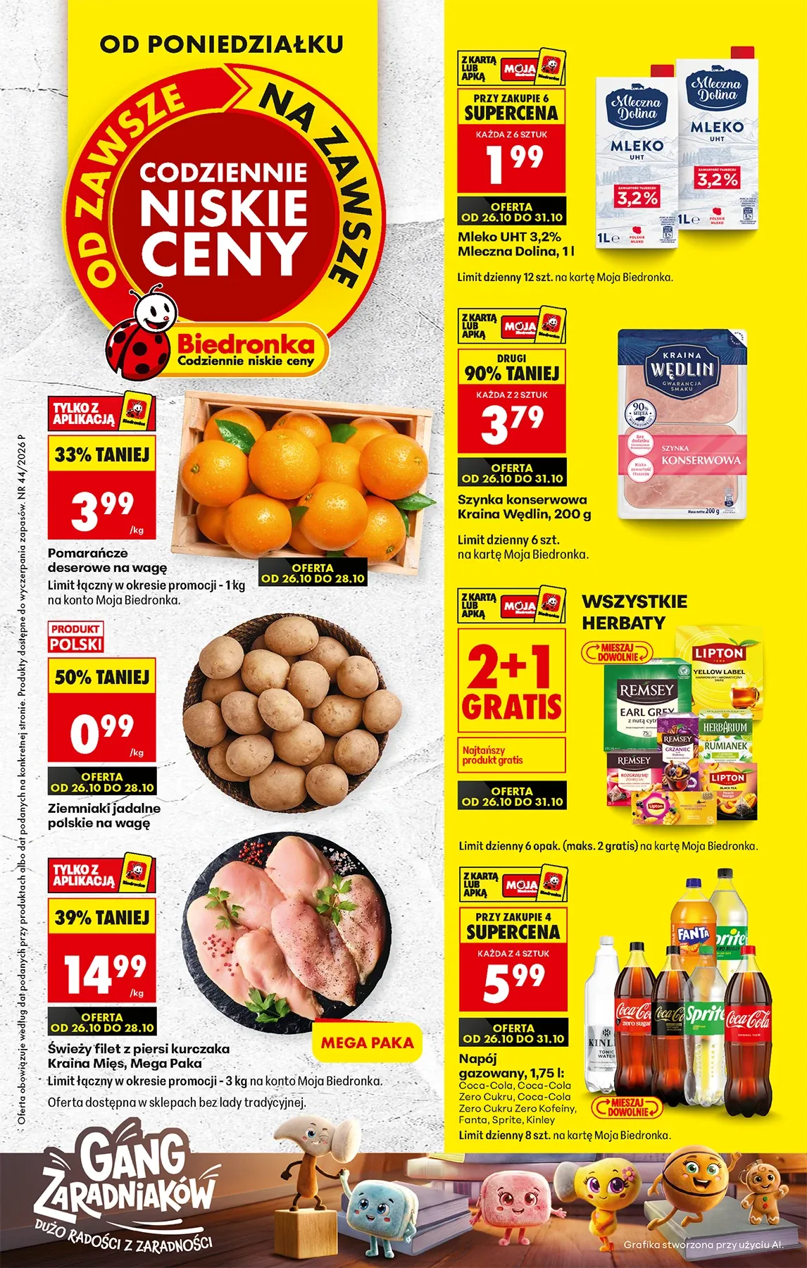 Gazetka promocyjna Biedronka str. 1